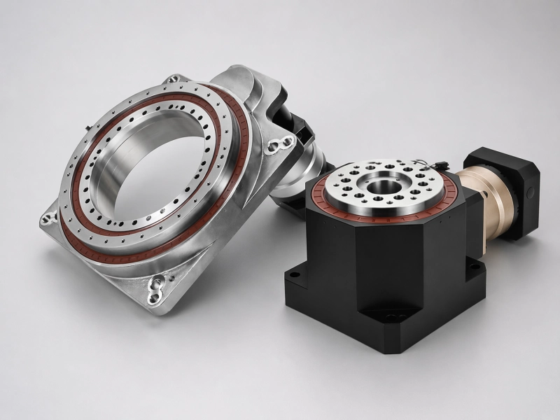 hollow rotary table for industrial automation positioning and indexing