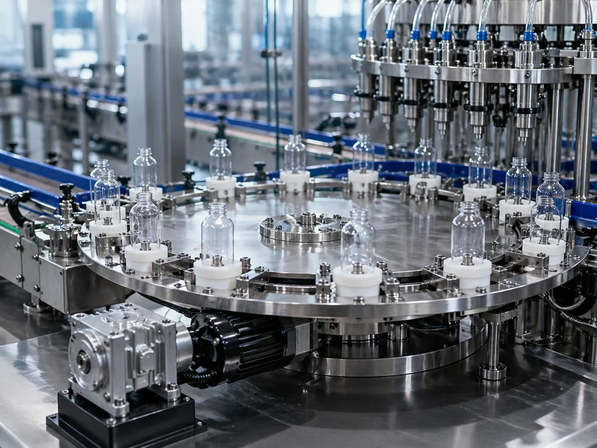 ZCH hypoid gear rotary table for packaging machinery