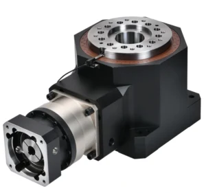 Hollow rotary table for industrial applications