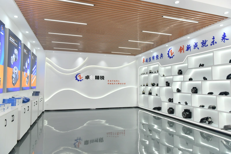 planetary gearbox showroom and factory product display