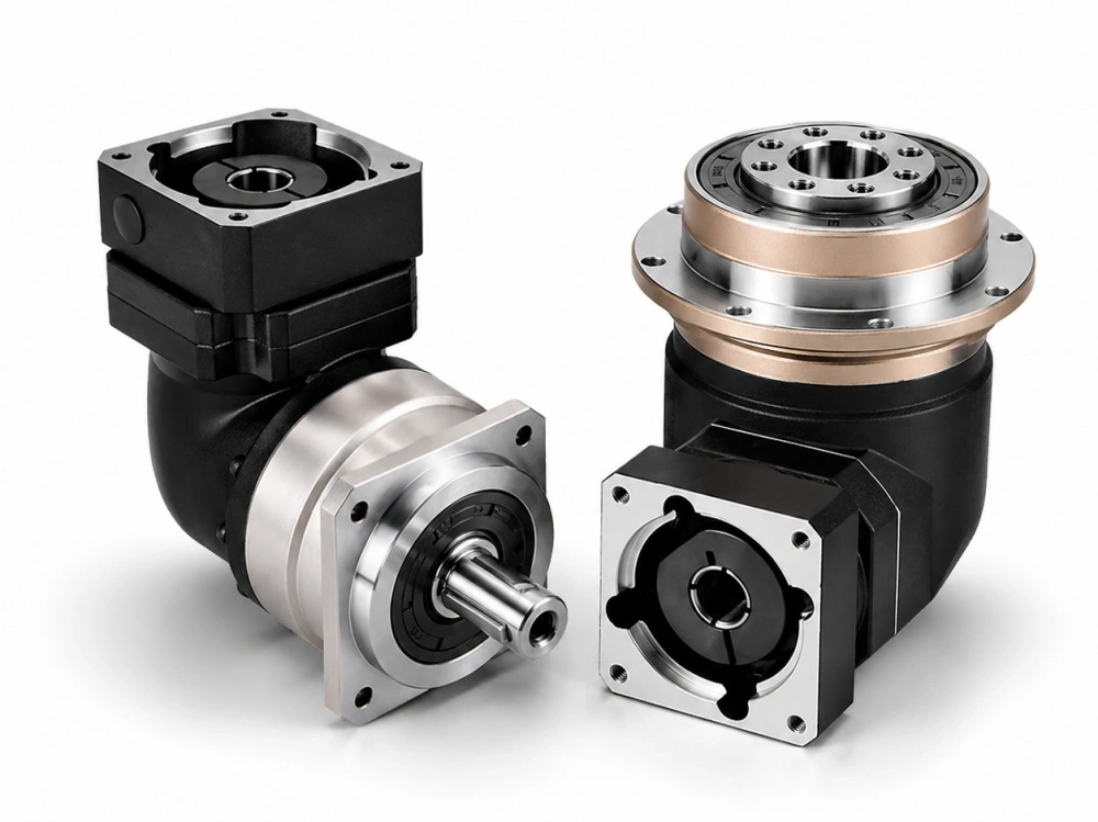 Right angle servo gearbox product range for automation systems