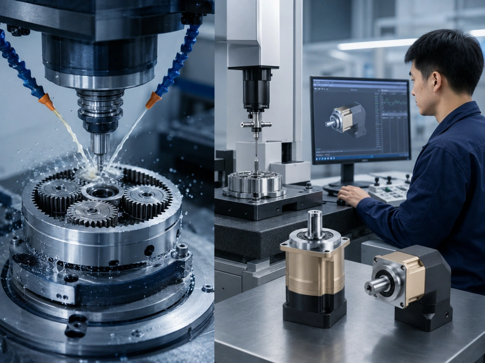 precision machining and inspection for epicyclic planetary gear reducers