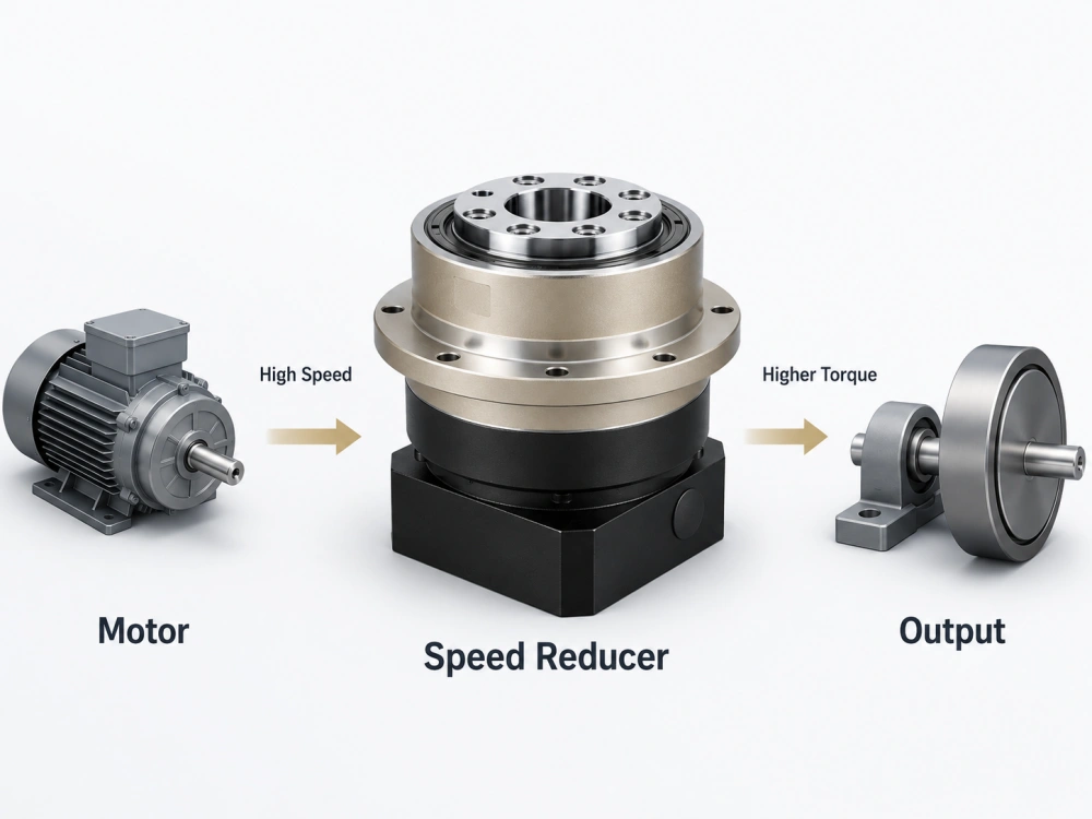 what is a speed reducer working principle