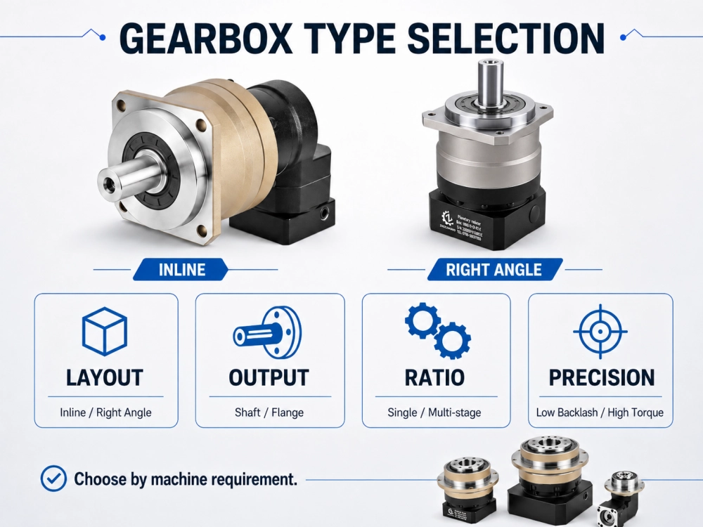 planetary gearbox type selection guide for servo automation
