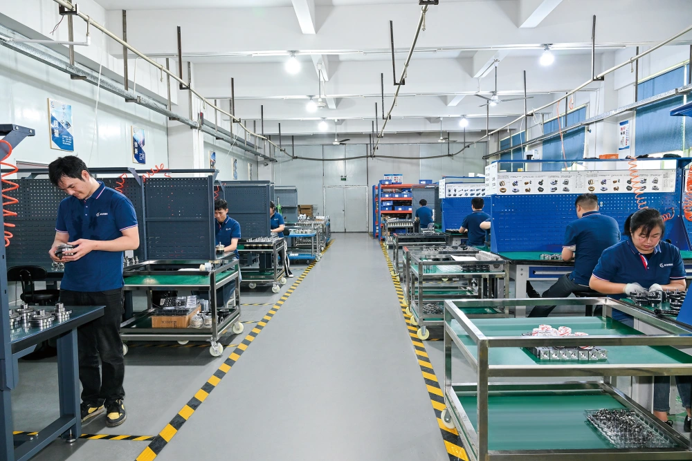 Rotary indexing table manufacturer factory production environment