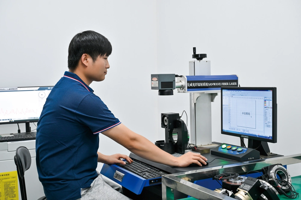 Rotary indexing table quality inspection process in precision manufacturing