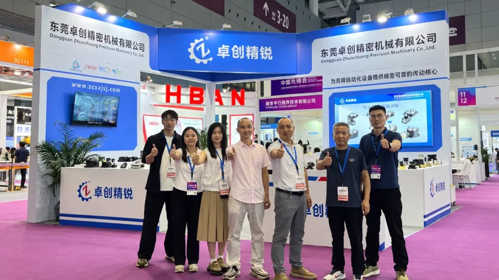 Zhuochuang booth at CIOE 2026 Shenzhen